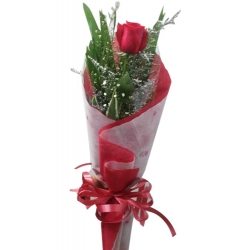 Send single roses in bouquet to Philippines