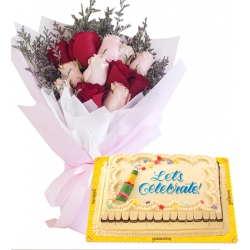 send flower with cake to philippines