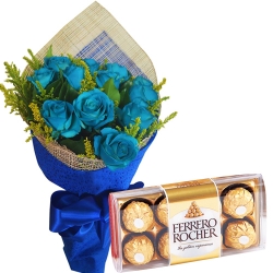 send flower with chocolate to Rizal